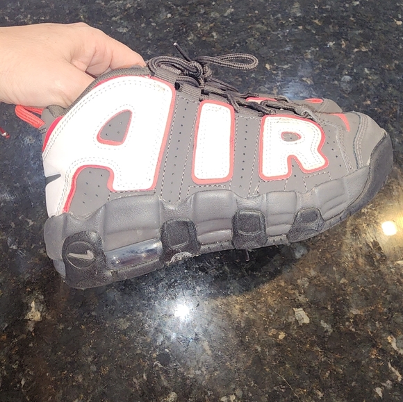 children's shoes, Nike Air brand, 1.5, gray and pink. - Picture 6 of 7